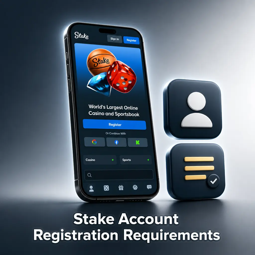 Stake account registration requirements: age 18+, one account per person, accurate personal details, Nigerian residency, and agreeing to terms.