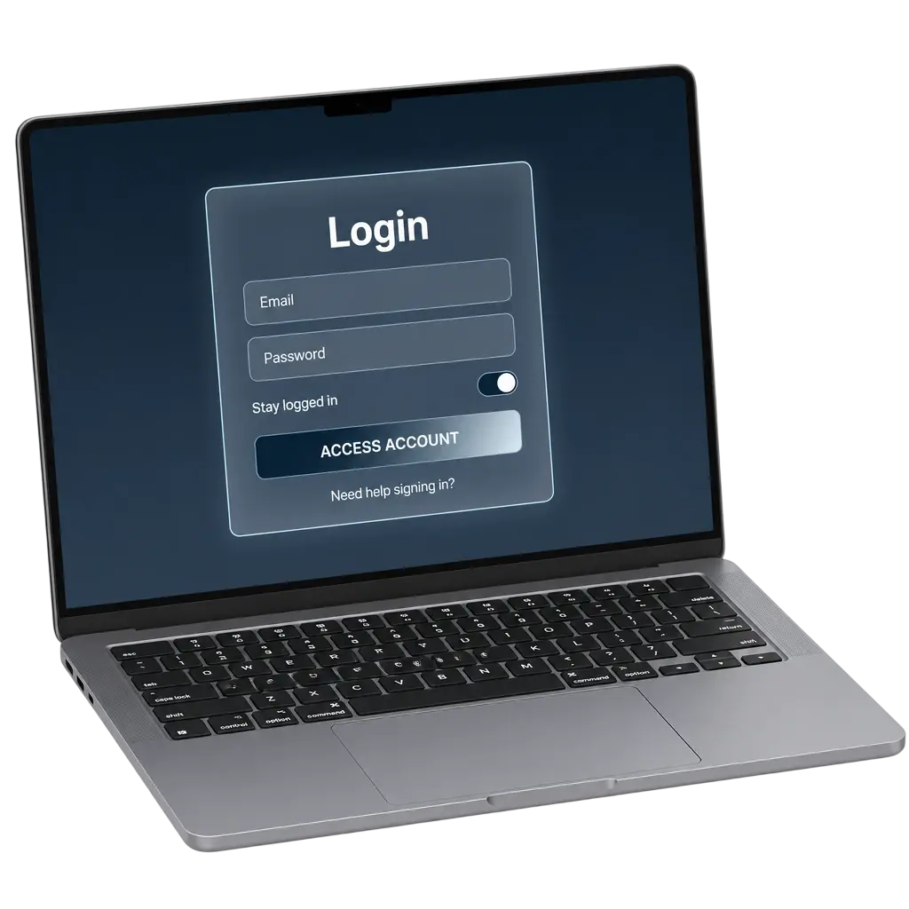 Stake login guide for Nigerian players showing website and app sign-in with email, Google, X, or Telegram options