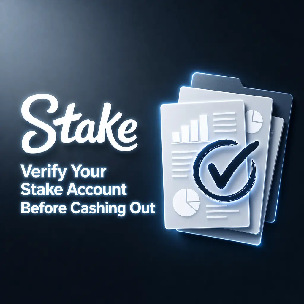 Verify your Stake account via email, phone, or ID check to secure withdrawals and avoid delays